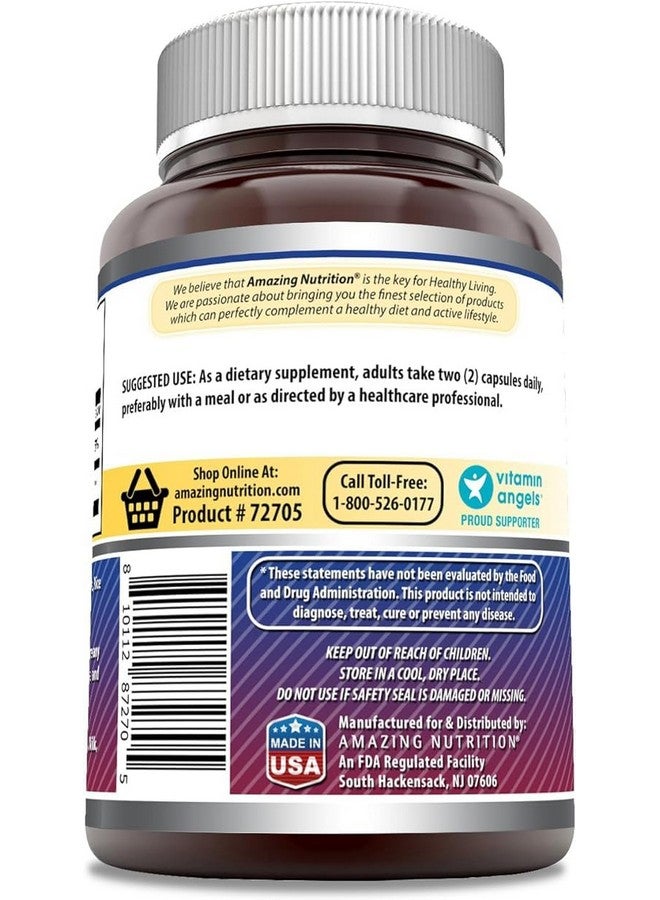 Amazing Nutrition Amazing Formulas Chondroitin Sulfate 1200 Mg Per Serving Supplement | Capsules | Non-GMO | Gluten Free | Made in USA (120 Count) | Pack of 2 - Image 3