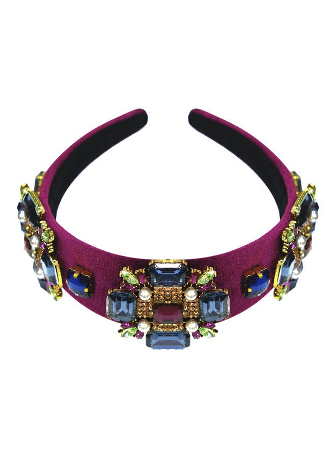 AIWANTO Rhinestone Fashion Headband Multicolour 20grams - Image 2