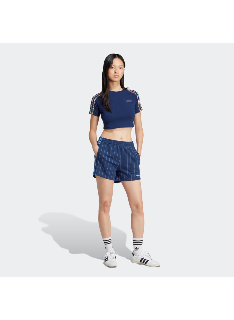 adidas Originals Adidas X Liberty London 3 Stripes Infill Baby T-Shirt - Image 5