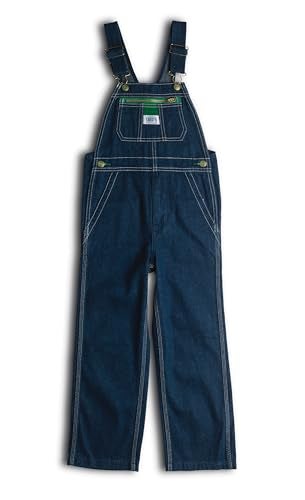 Liberty Pre-School Denim Bib Overall, Rigid Blue, 6 - Image 3