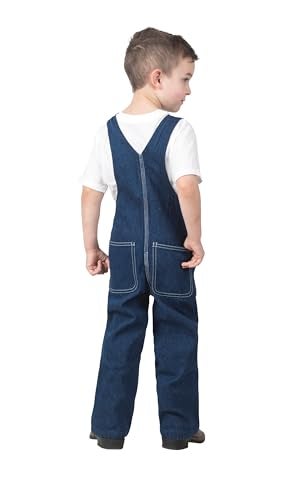 Liberty Pre-School Denim Bib Overall, Rigid Blue, 6 - Image 2