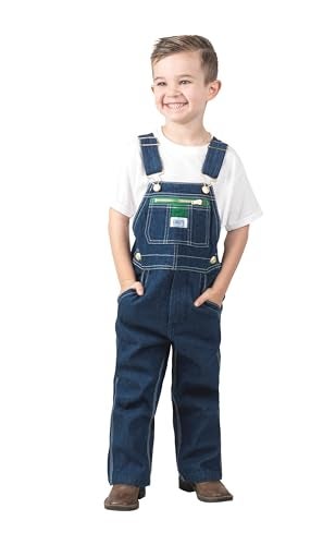 Liberty Pre-School Denim Bib Overall, Rigid Blue, 6 - Image 1