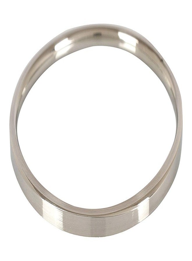 BISMAADH Stainless Steel Men's kada (Plain) 0.1" Thickness - Image 1