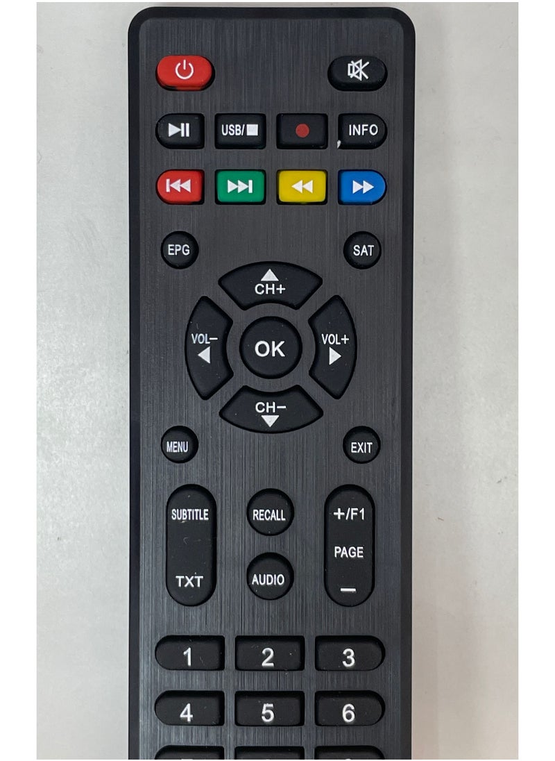 Satellite Receiver Remote Control For