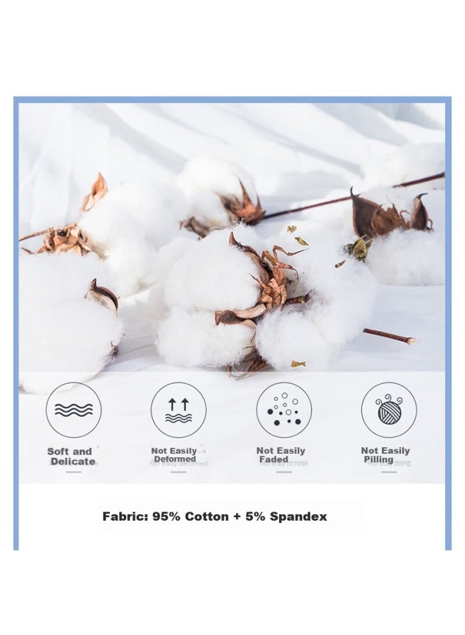 Nome Women's Long Sleeve T-shirt Spring Autumn Winter Loose Fit Basic Shirt Casual Top White L - Image 5