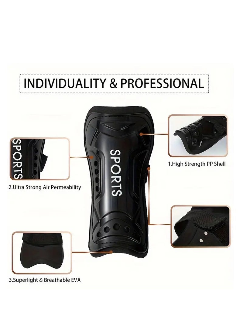 Spall Protect Your Legs With Soccer Shin Guards & Football Leg Pads - Reduce Shocks & Injuries For Men & Women - Image 2