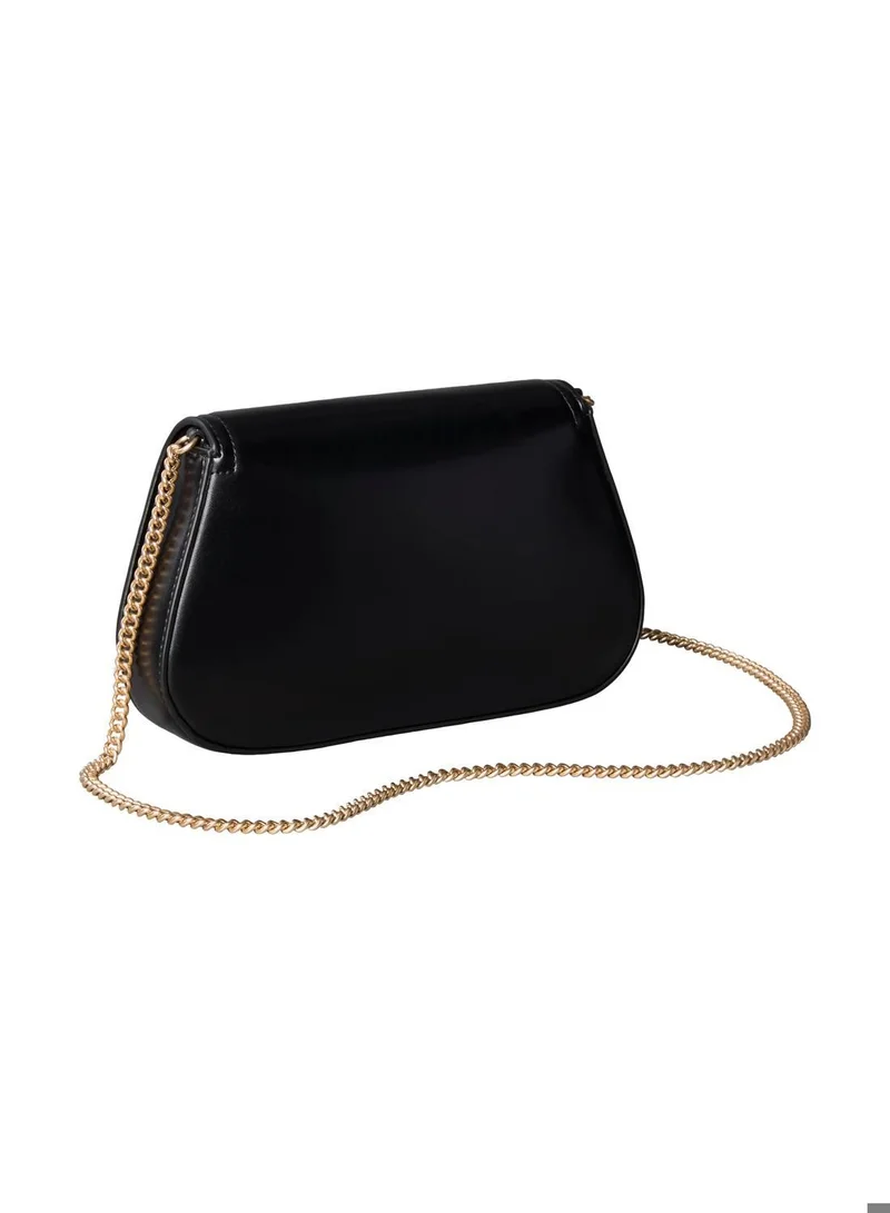 Calvin Klein  Curved Wallet With Chain Strap for Women | Best Price UAE