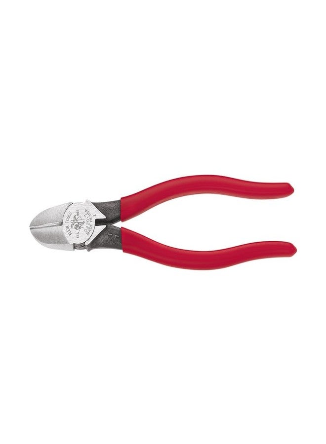 Klein Tools D220-7 Pliers, Diagonal Cutting Pliers with Heavy-Duty Tapered Nose, Induction Hardened Knives, Hot-Riveted Joint , 7-Inch - Image 1