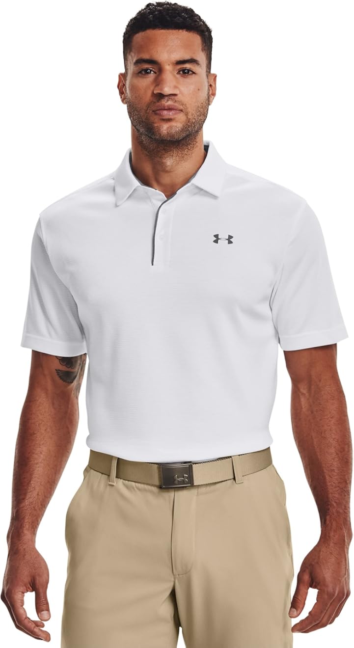 Under Armour Mens Tech Golf Polo Lightweight and Breathable Polo T Shirt for Men, Comfortable Short Sleeve Polo Shirt (pack of 1)