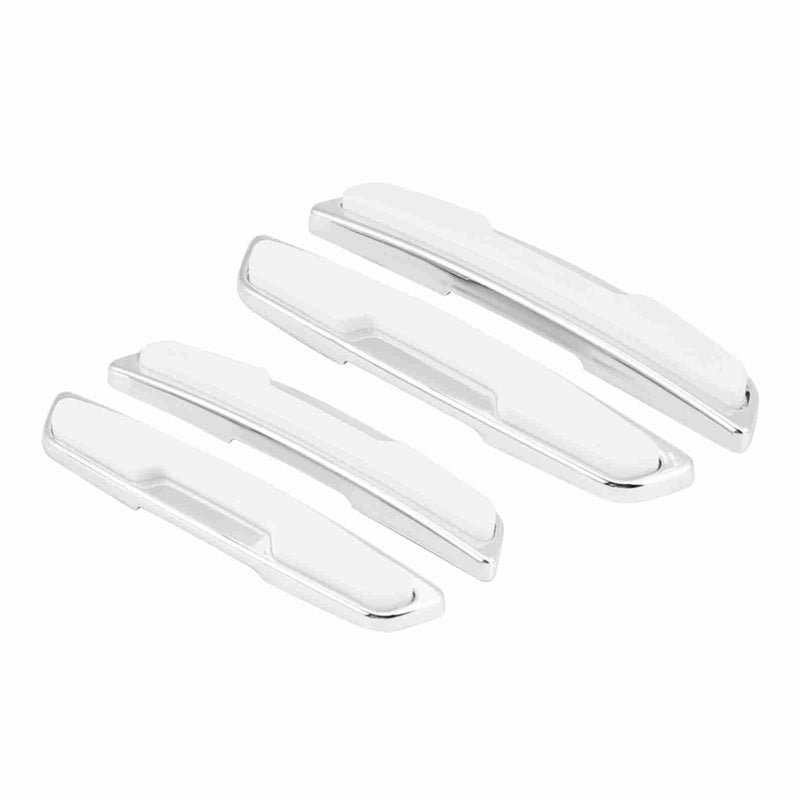 Universal Car Door Side Protector Bumper Strips Guards Anti Collision Bar White ABS Material - Image 4