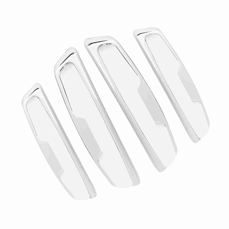 Universal Car Door Side Protector Bumper Strips Guards Anti Collision Bar White ABS Material - Image 3