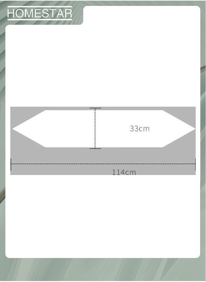 HOMESTAR White Lace Vintage Tablecloth Hollow Embroidered Table Runner Crochet Lace Table Cloth for Table Decoration Wedding Reception  - Image 3