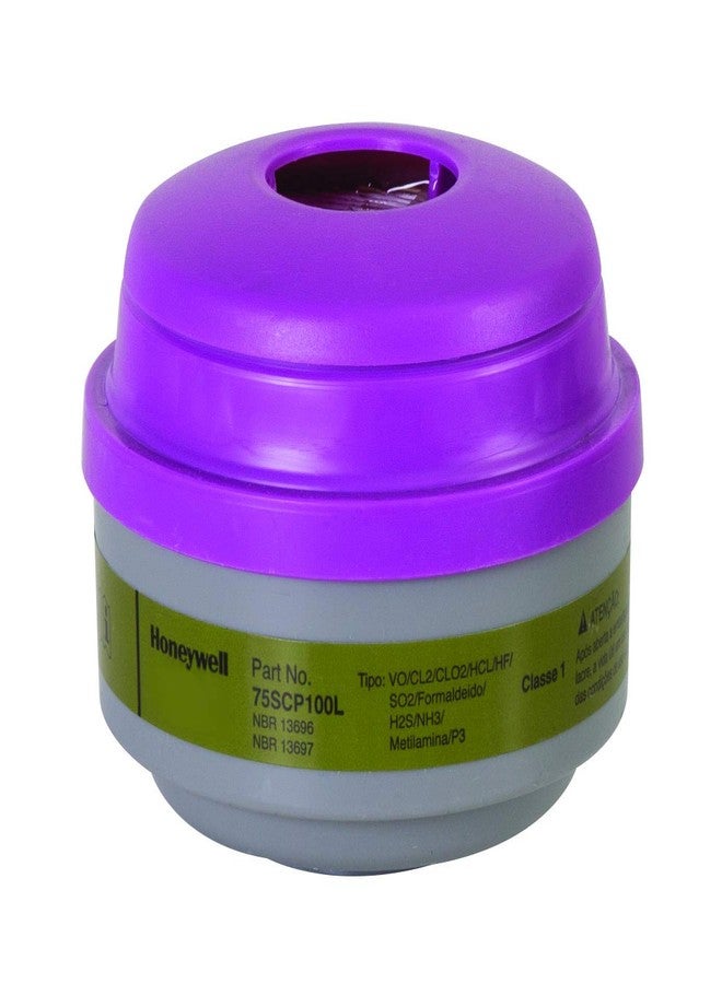 North Multi-Contaminant P100 Respirator Cartridge, Pack of 2 (75SCP100L) - Image 1