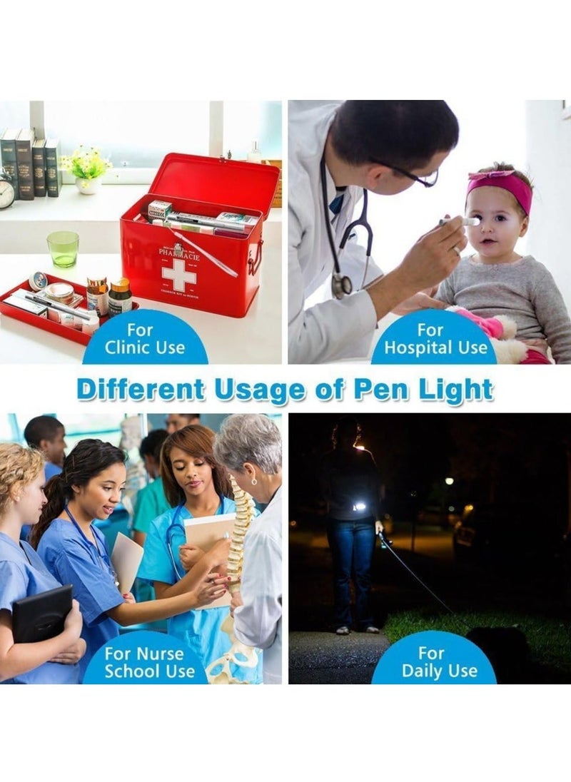 2Pack Pen Torches Medical for Nurses, Reusable Rechargeable Torch, LED Lights Pen Light, Diagnostic Pen Light USB Pen Torches for Nurses Students Doctors - Image 5