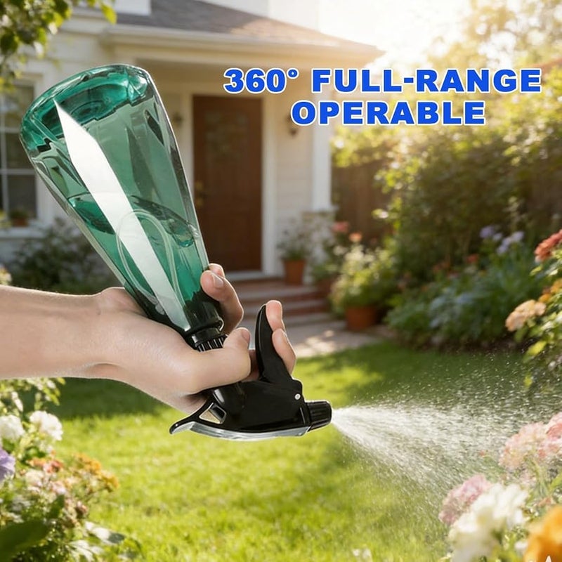 360° Spray Bottle Adapter, 9 Pack Universal Dip Tube with Weighted Ball, Reusable Trim-to-Fit Spray Tube for Most Spray Bottles, for Home Cleaning Auto Detailing Gardening - Image 3