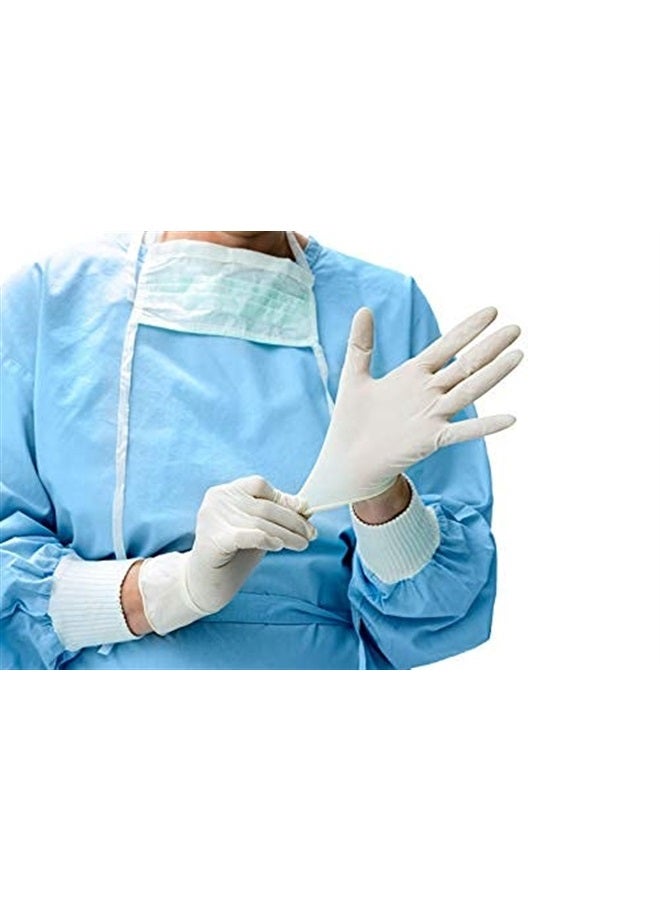 Inspire Medical Gloves Exam Gloves | Powder Free Stretch Vinyl Gloves | Disposable Gloves Disposable Latex Free Gloves | Cooking Gloves Disposable Food Safe Food Prep Gloves Plastic Gloves Disposable - Image 3