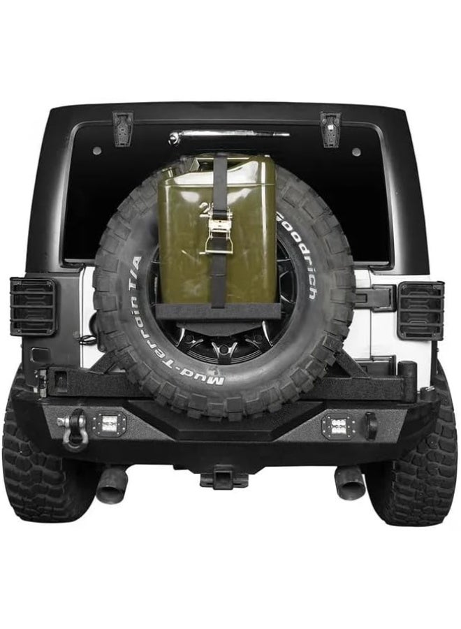 Trezvo Metal Jerry Can 20 L for Petrol/Diesel/Water Extra Large Liquid Storage Canister with Flexible Metal Spout Heavy Duty Metal Food Grade Water Jug/Jerry Can Camping & Emergency Storage (20L) - Image 4