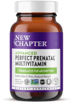 New Chapter Advanced Perfect Prenatal Multivitamin 192 Tablets  - Image 2