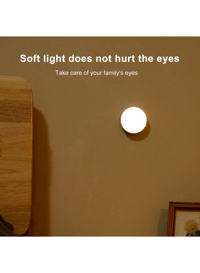 نيبمينينت مصباح جداري بجهاز استشعار للحركة من 4 قطع أبيض - Image 2