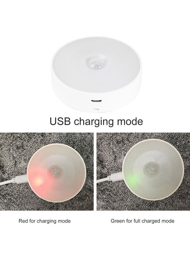 نيبمينينت مصباح جداري بجهاز استشعار للحركة من 4 قطع أبيض - Image 3