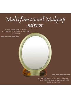 Scarlet Line Scarlet Line Professional Series Oval Shape Large Size Double Sided Magnifying Makeup Mirror with Handle Stand for Men & Women, 24 x 15 x 1.5 cm  - Image 5