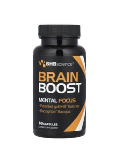 Real Ketones Real Ketones, Brain Boost, Mental Focus, 60 Capsules  - Image 1