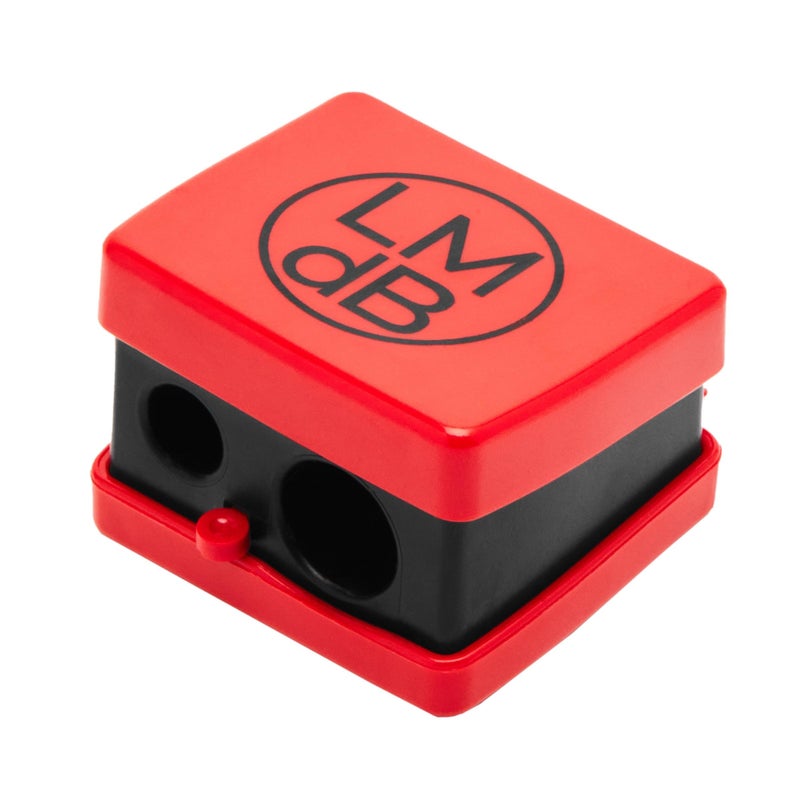 Le Metier De Beaute MÄ’TIER Eye & Lip Cosmetic Pencil Sharpener Le Deux, Precision & Mess-Free, Convenient, Essential Tool, Easy To Clean, Travel-Friendly, Compact, Stainless-Steel Blade - Image 1