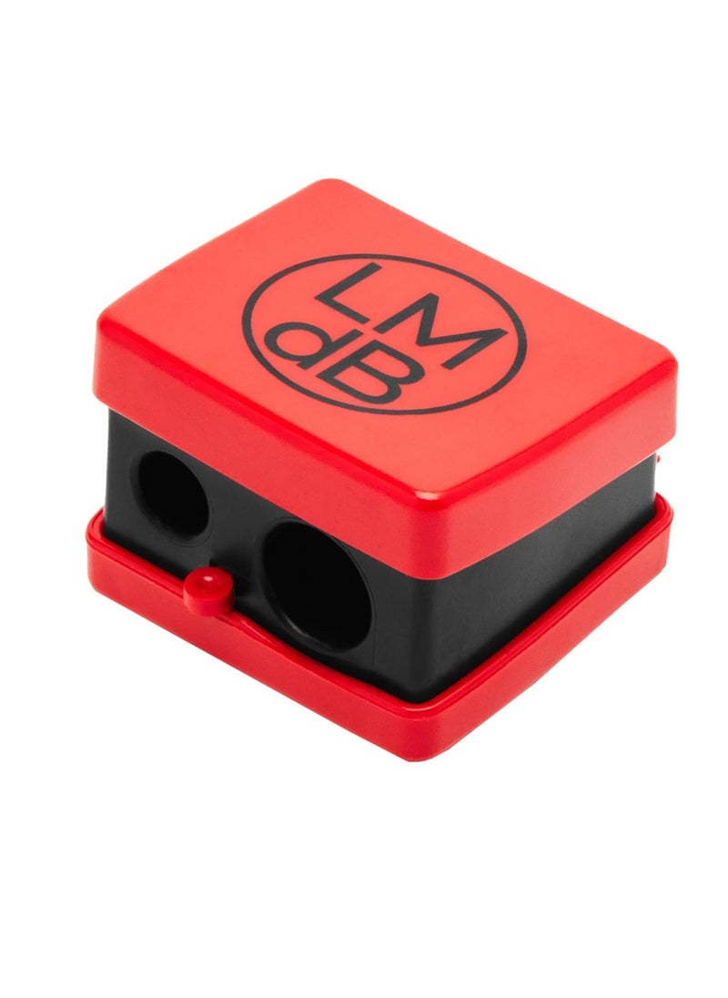 Le Metier De Beaute MĒTIER® Eye & Lip Cosmetic Pencil Sharpener Le Deux, Convenient, Essential Tool, Easy To Clean, Travel-Friendly, Compact, Stainless-Steel Blade 