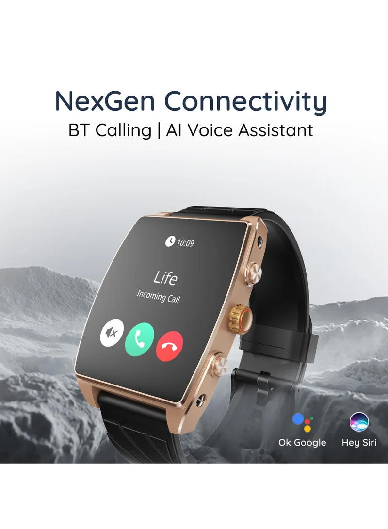 بيبل شاشة Amoled Mega 2.06 بوصة، BT Calling، Always on Display، SpO2، معدل ضربات القلب، وجوه مراقبة متعددة، تاج دوار، مساعد الذكاء الاصطناعي، مراقبة النوم، إنذار وإشعارات، ضوء فلاش، ابحث عن الهاتف.