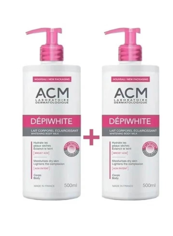 أيه سي أم لوشن تبييض الجسم من ACM، 500 مل، قطعتين
