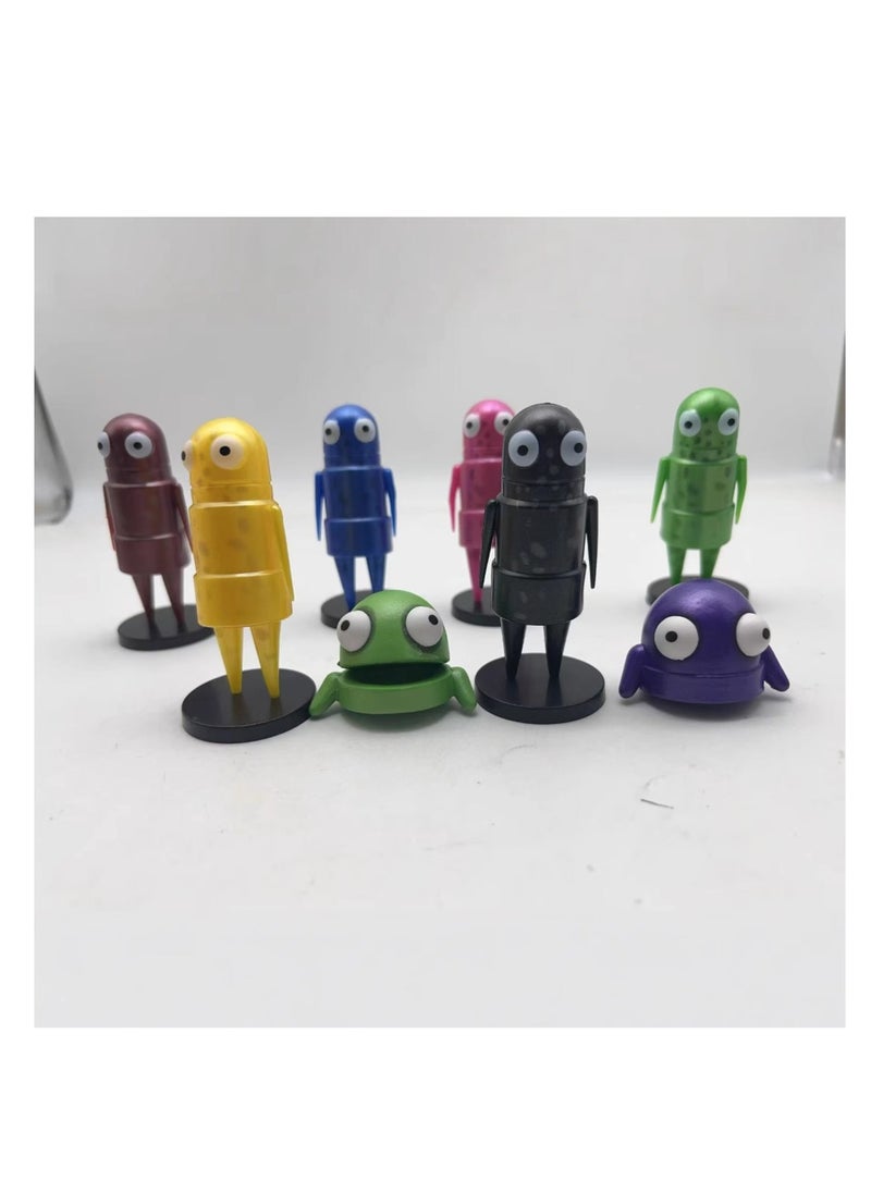 Y&D 12 pcs Repo Action Figure Toys For Fans  Series Figures Model Birthday Cake Toppers  - Image 3