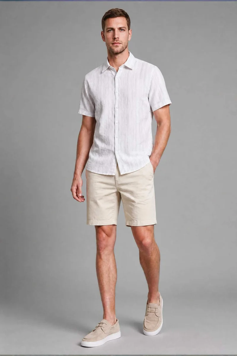 Regular Fit Bermuda Shorts