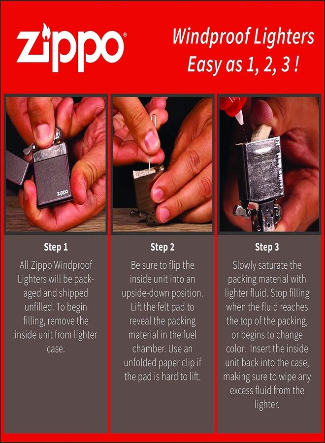 Zippo Lighter- Cancer Zodiac Horoscope Sign Black Matte Windproof Lighter #Z5300 - Image 3