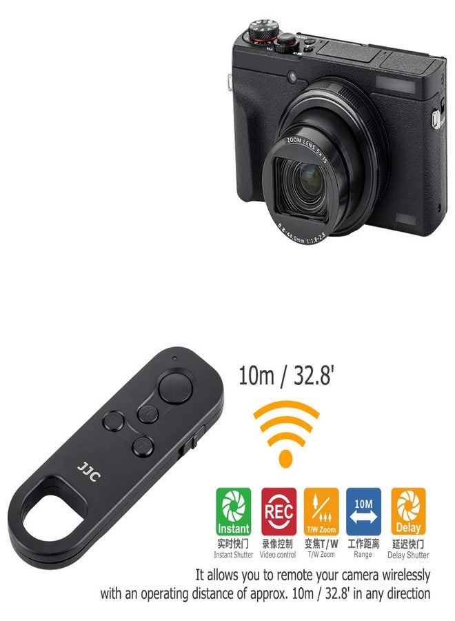 جي جي سي جهاز تحكم عن بعد لاسلكي بتقنية بلوتوث من JJC، بديل لجهاز Canon BR-E1، متوافق مع كاميرات Canon EOS R100، R50، R10، R8، R7، R6 Mark II، R6، R5، M50، M6 Mark II، M200، 6D Mark II، Reble، T8i، T7i، SL3، PowerShot V10، G5 X Mark II، G7 X Mark III - Image 3