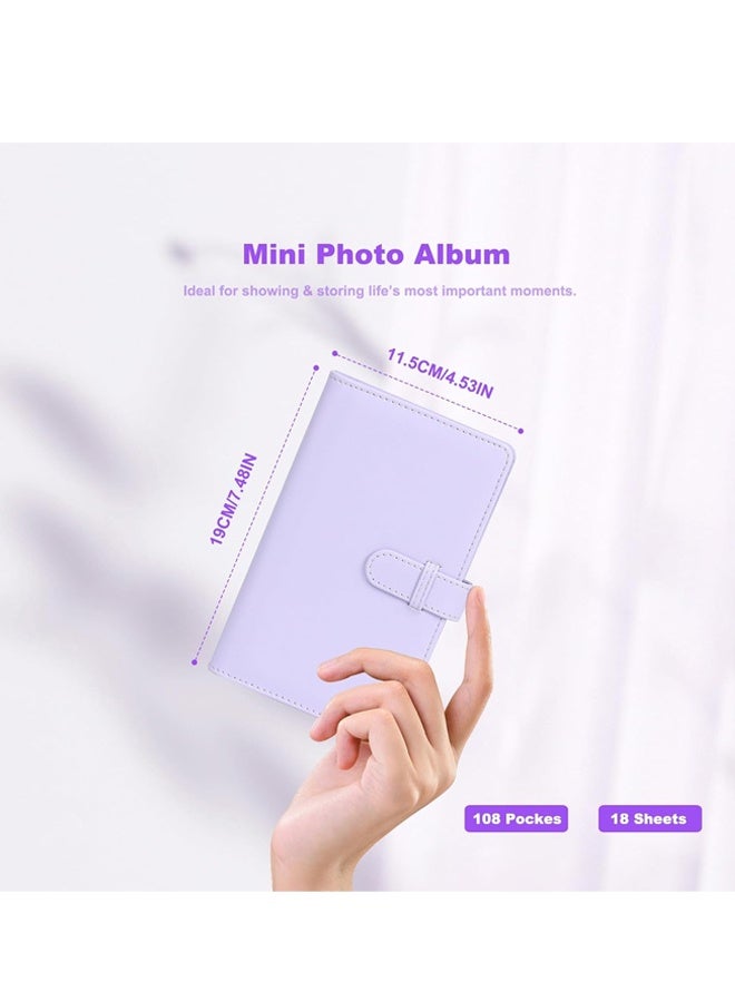 Mini Photo Album 108 Pockets for Fujifilm Instax Mini LiPlay 99 12 11 evo 40 90 70 50S 26 25 9 8+ 8 7S Camera - Image 2