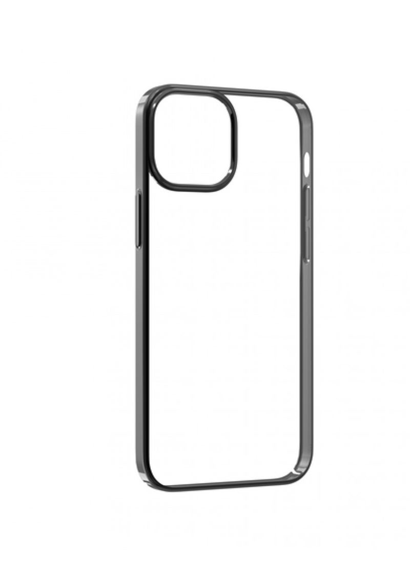 devia - Devia iPhone 13 2021 {6.1} Case Transparent Drop and Scratch Resistant The protective case is specially designed to withstand drops from a height of up to 1.2 meters in black - Image 1