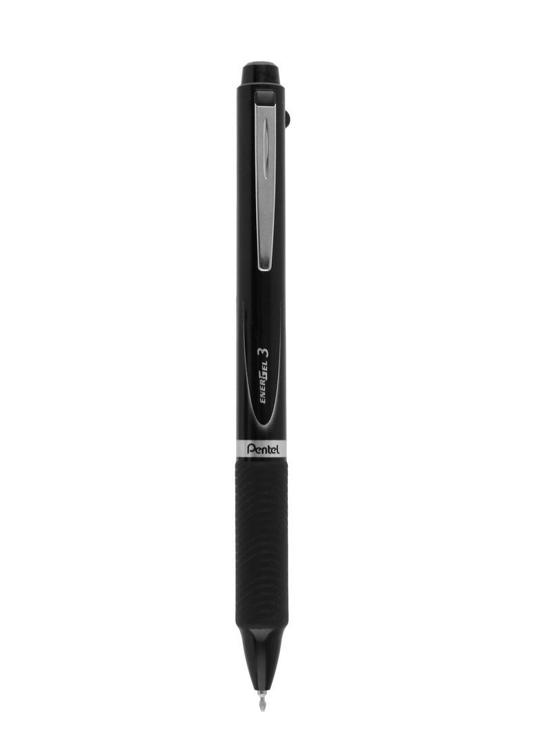 Pentel قلم حبر جل متعدد الألوان 3-حبر أسود - Image 5