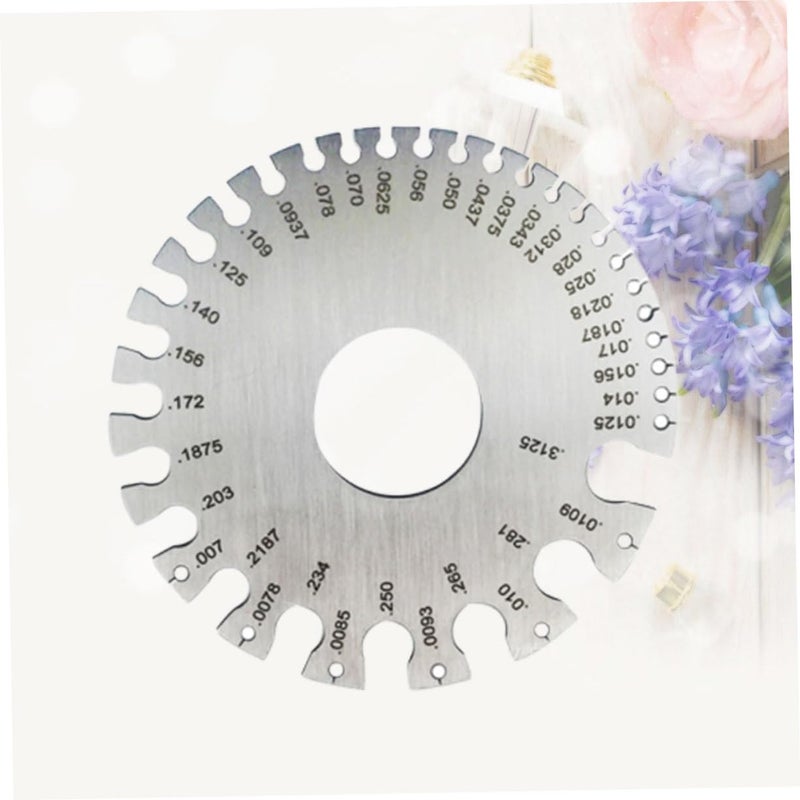 مقياس لحام الفولاذ المقاوم للصدأ أداة فحص اللحام قياس سمك المعدن - Image 5