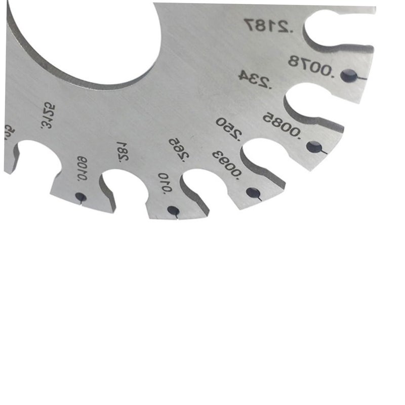 مقياس لحام الفولاذ المقاوم للصدأ أداة فحص اللحام قياس سمك المعدن - Image 4