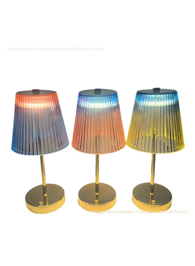 Bluejw New Metal Butterfly Crystal Lamp Decorative Table Lamp Acrylic LED Rechargeable Bedside Nightlight 1 - Image 3