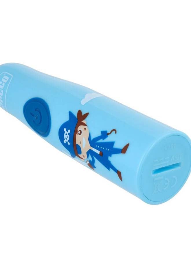 Chicco فرشاة أسنان كهربائية جديدة (3 سنوات فما فوق) (زرقاء) - Image 4