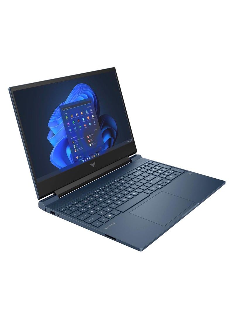 HP Victus Gaming Laptop 15.6 inch, Intel Core i5-13420H Processor, 16GB DDR4 RAM,512GB SSD,15.6" FHD IPS 144Hz, 250 Nits, NVIDIA RTX 4050 6GB Graphics, English Backlit Keyboard,Windows 11 Home,Mica Silver English Mica Black - Image 2