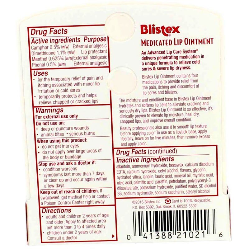 Blistex Lip Medicated Ointment (Pack of 3) - Image 4