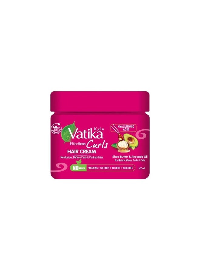 فاتيكا كريم تنشيط تجعيد الشعر 330 مل & كريم ترطيب الشعر كيرلز الذي يُترك على الشعر - 300 مل - Image 3