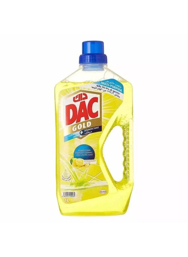 Dac DAC Disinfectant Gold Citrus Brst 1Ltr - Image 1