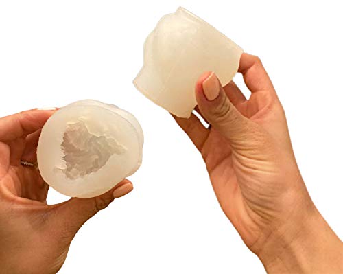 TOPYS 2-Pack Silicone Molds 3D Candle Molds, Woolen Ball Mould and Knot Mold,Ball of Yarn Design Fondant Mold for Candle Making and Baking Making Soap Wax Cake Mousse Ice Cream - Image 4