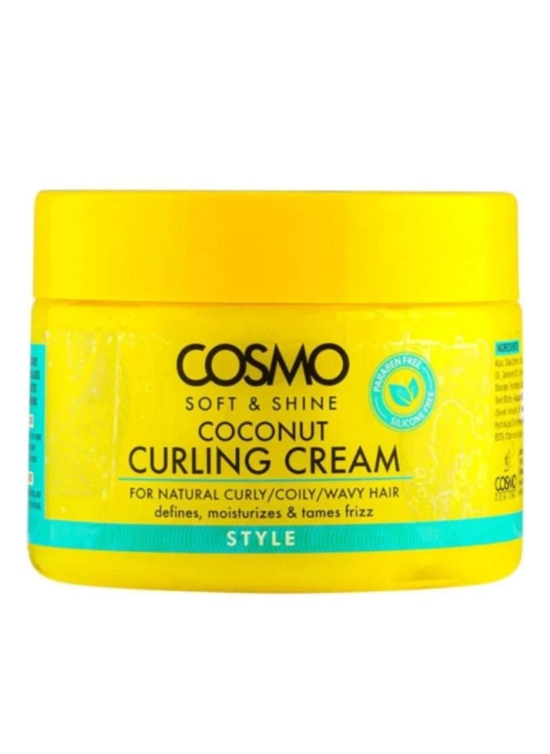 COSMO Cosmo Soft & Shine Coconut Curling Cream  325g 