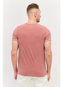 Original Supersoft Men Crew Neck Short Sleeve Solid T-Shirt, Light Brown  - Image 3
