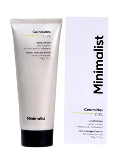 0.3% Ceramide Moisturizing Face Cream For Dry Skin | Barrier Repair, Dryness And Deep Moisturization | Daily Moisturizer For Face