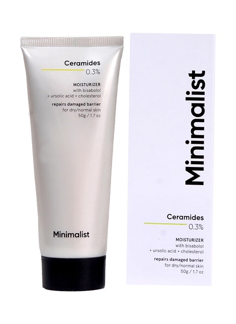 0.3% Ceramide Moisturizing Face Cream For Dry Skin | Barrier Repair, Dryness And Deep Moisturization | Daily Moisturizer For Face
